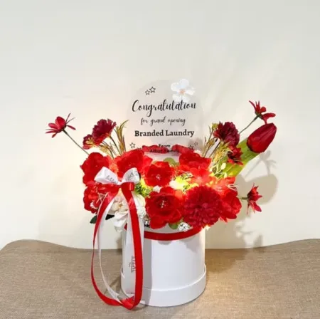 Bloom Box Akrilik Ucapan Grand Opening Lima Puluh Kota